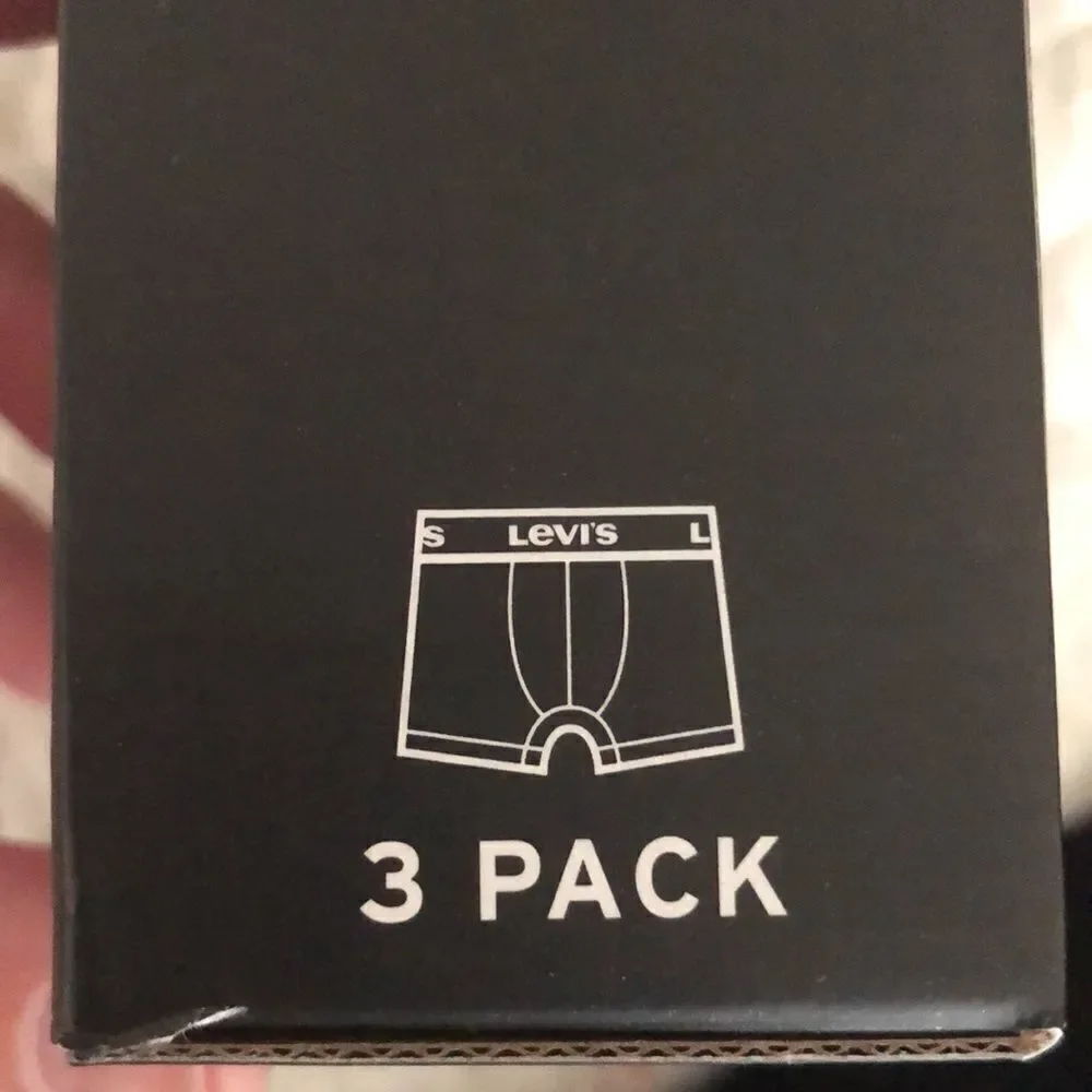 LEVI’S Small pack of 3 multicolored boxer briefs